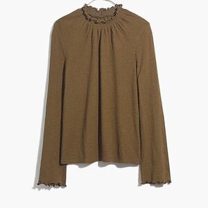 Madewell mock neck top